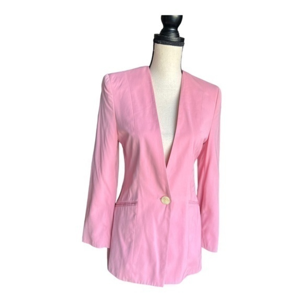 Vintage United Colors Of Benetton Pink Blazer Size 38